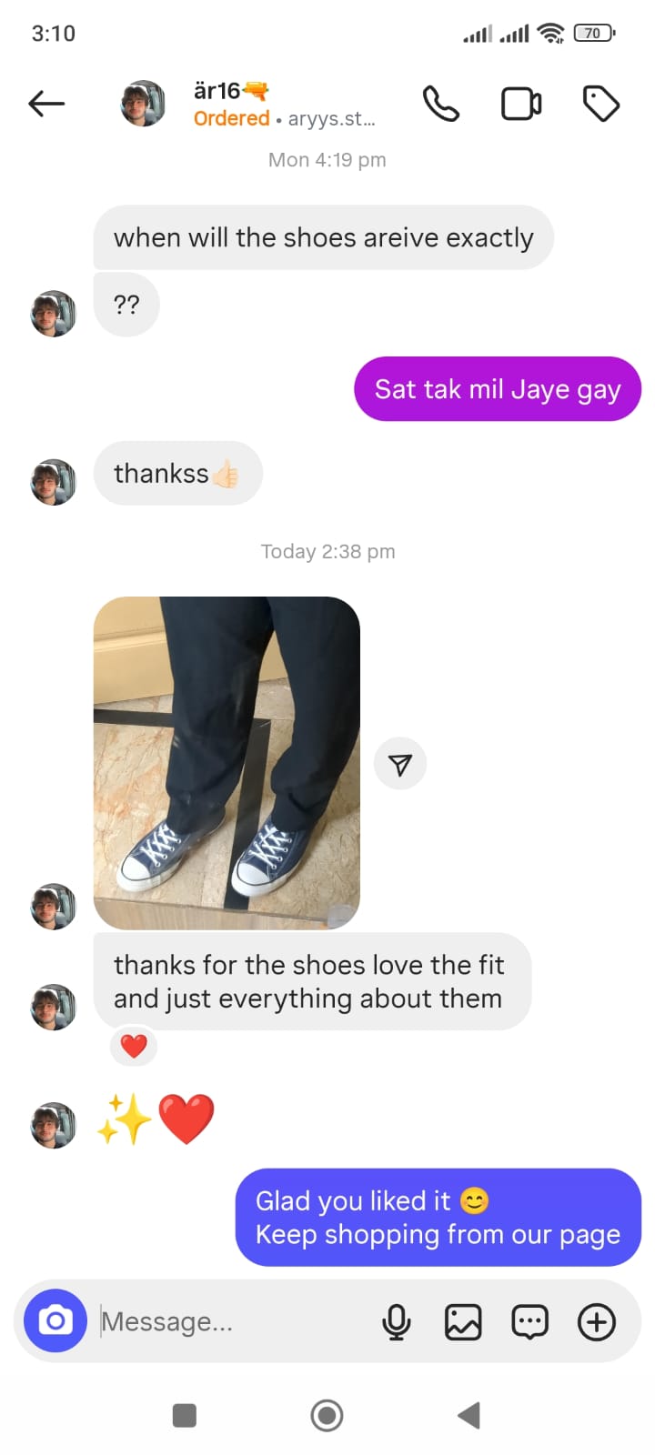 Love The Shoes❤️