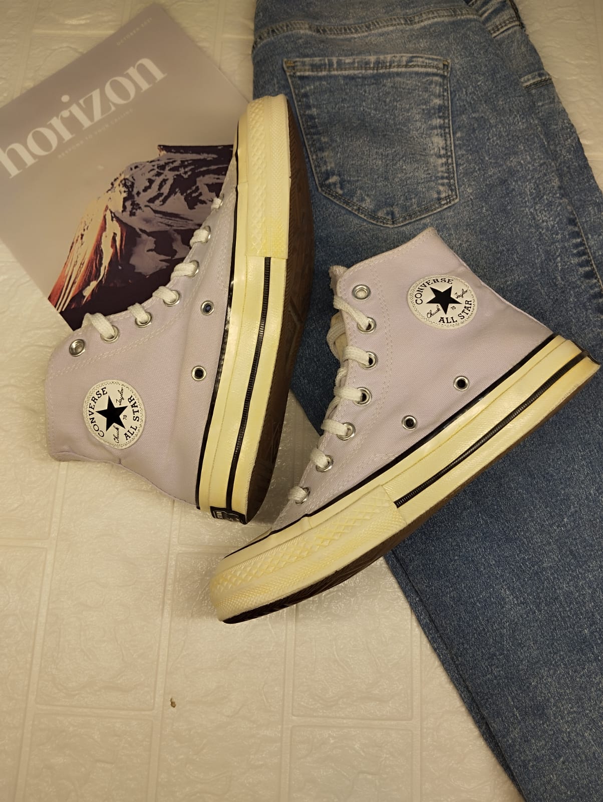 Lilac high rise taylor chuck