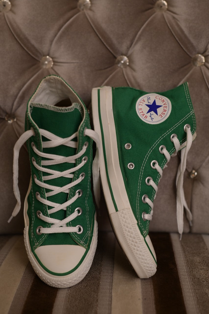 Green high rise converse
