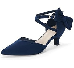 Navy blue heel