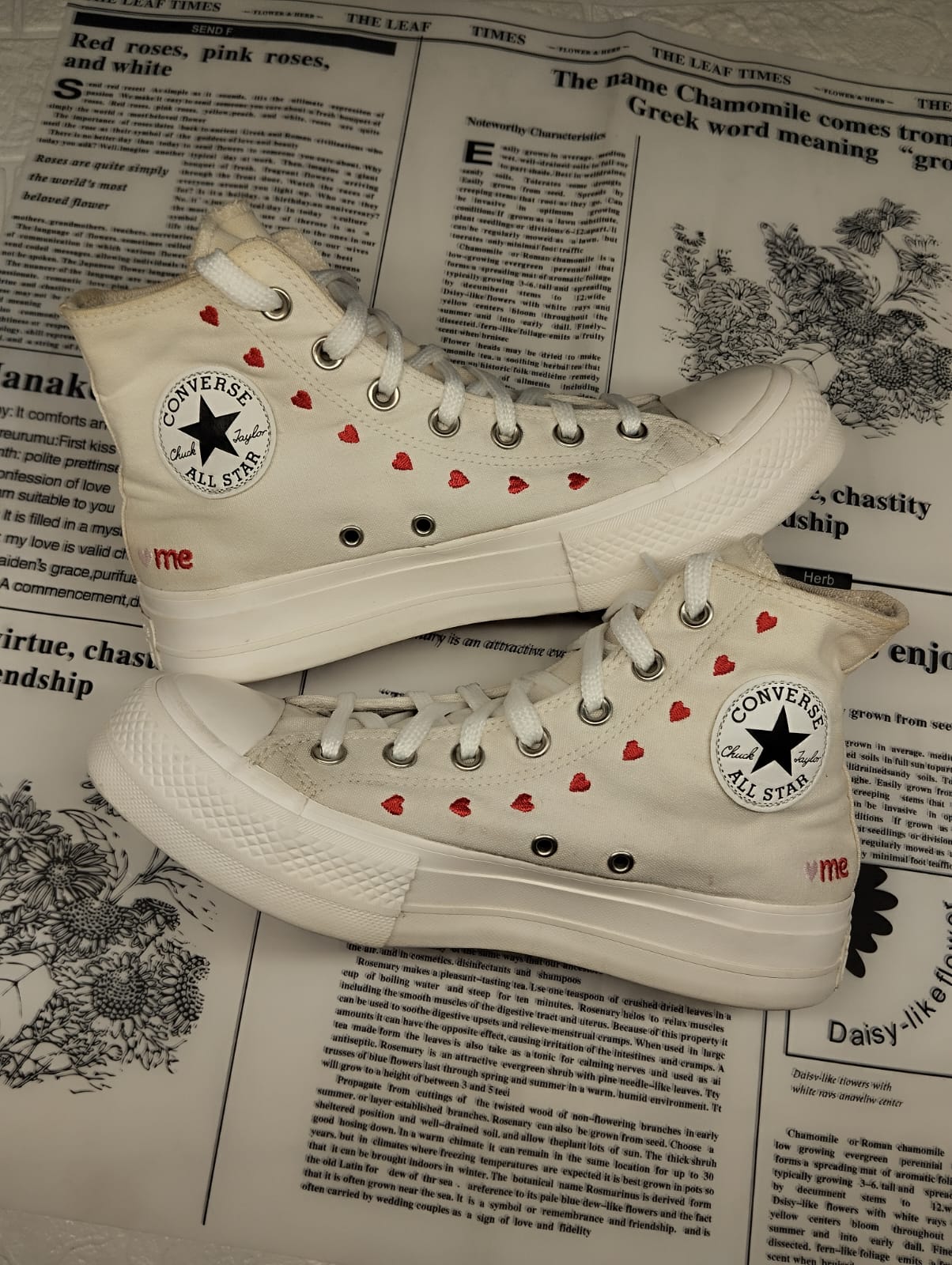 White heart high rise platform