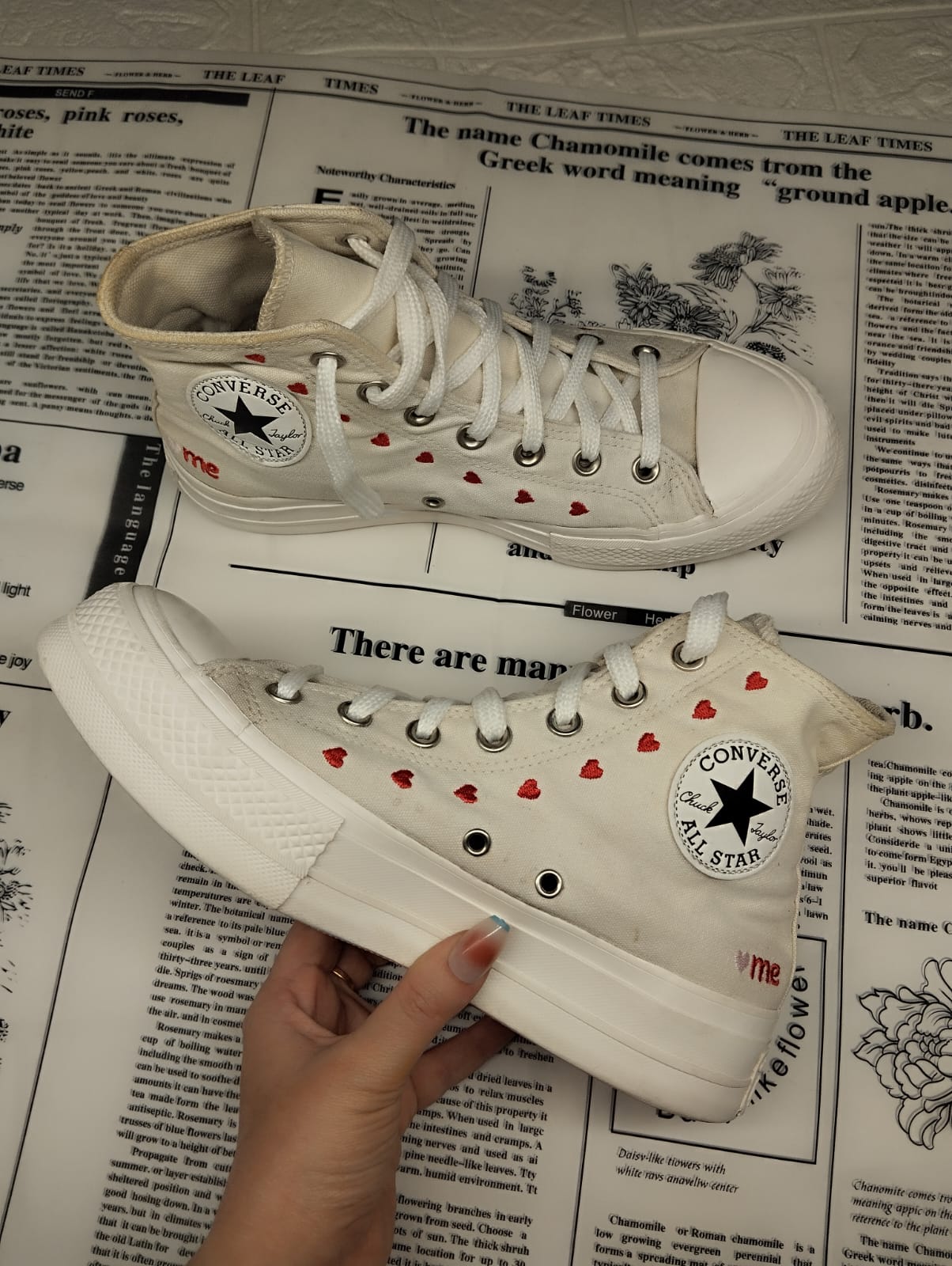 White heart high rise platform