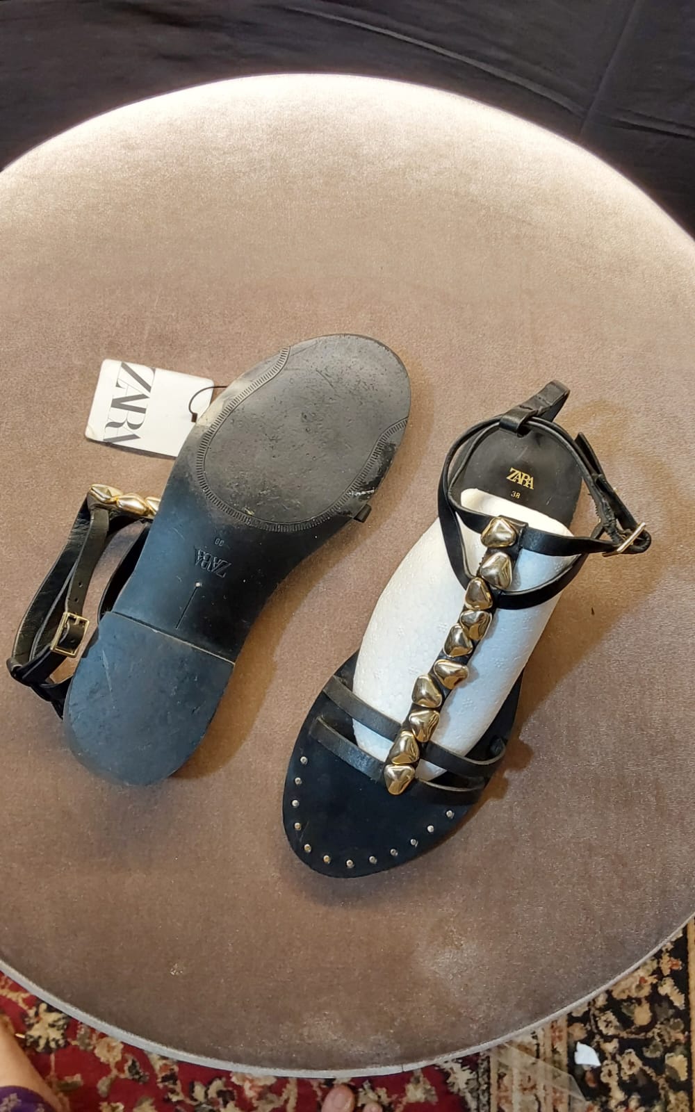 Black flats