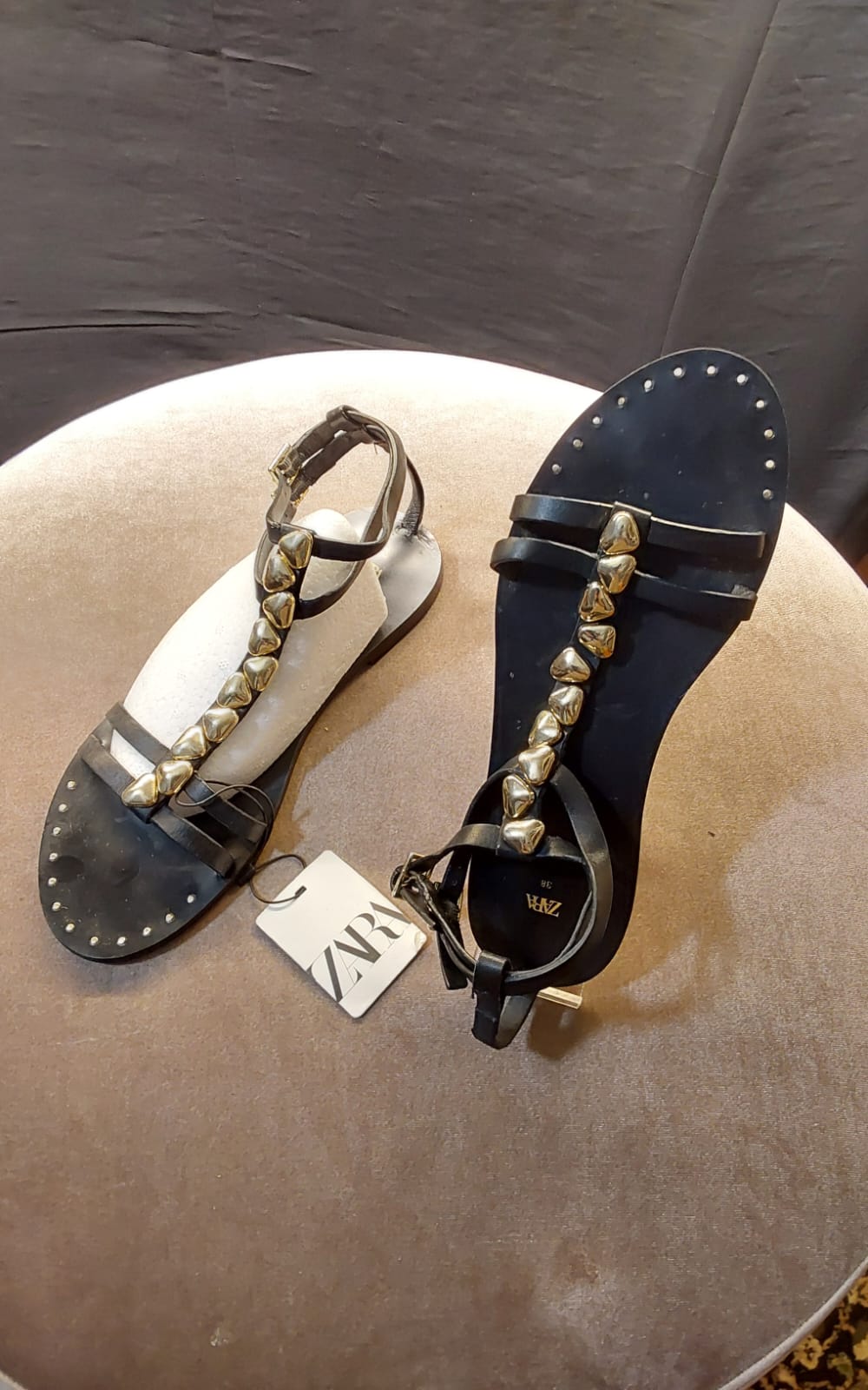 Black flats