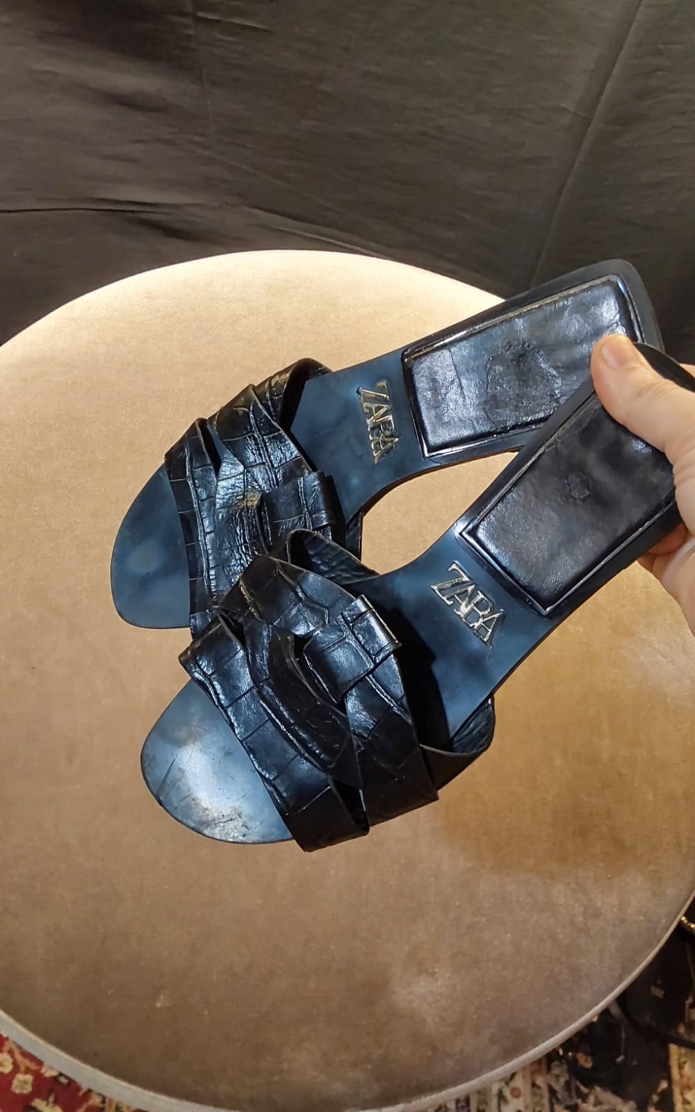 Black flats
