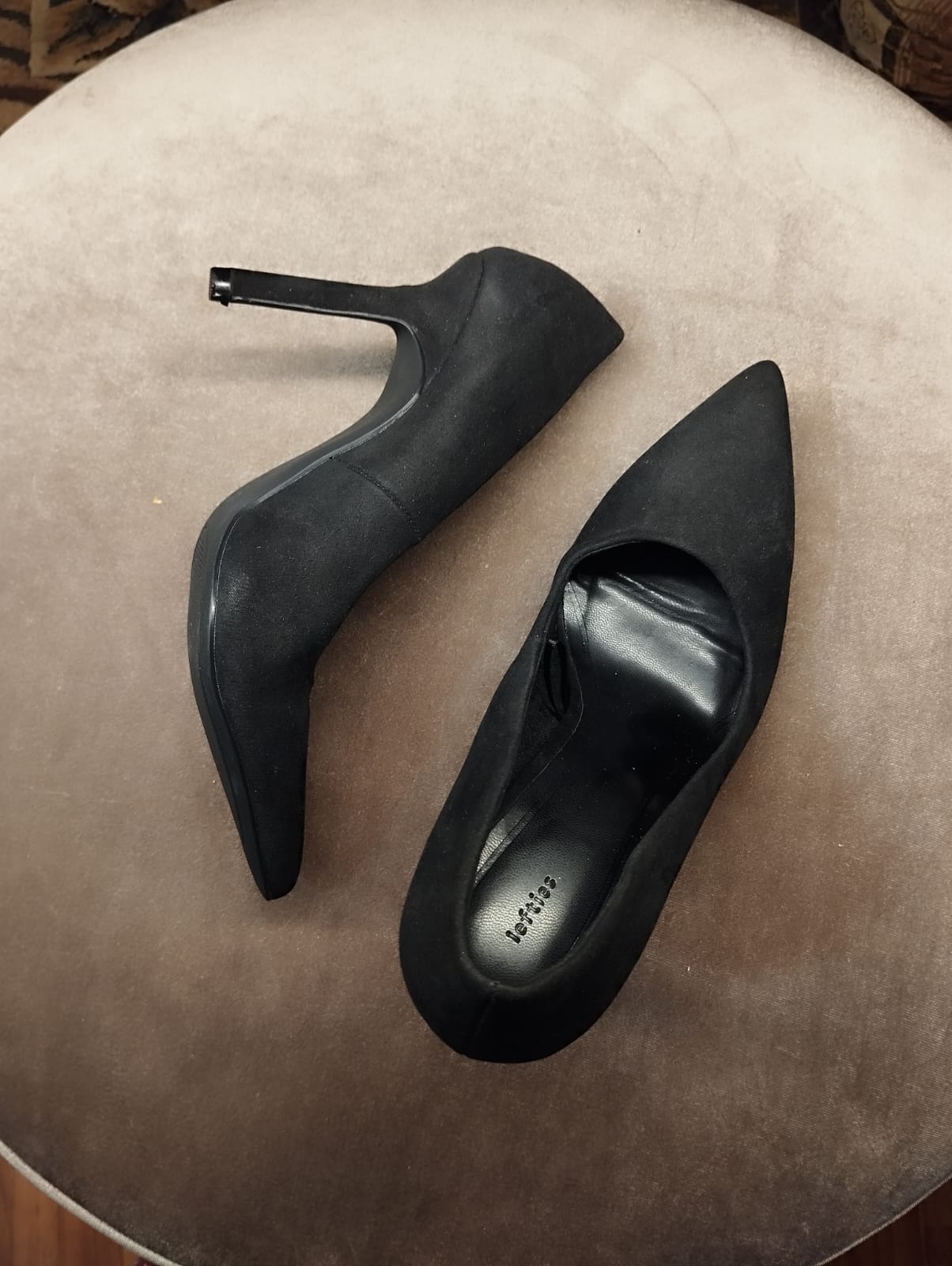 Black heel