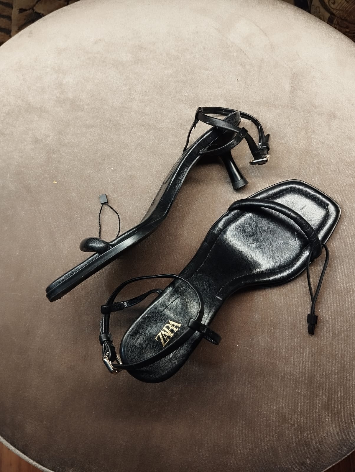 Black heel