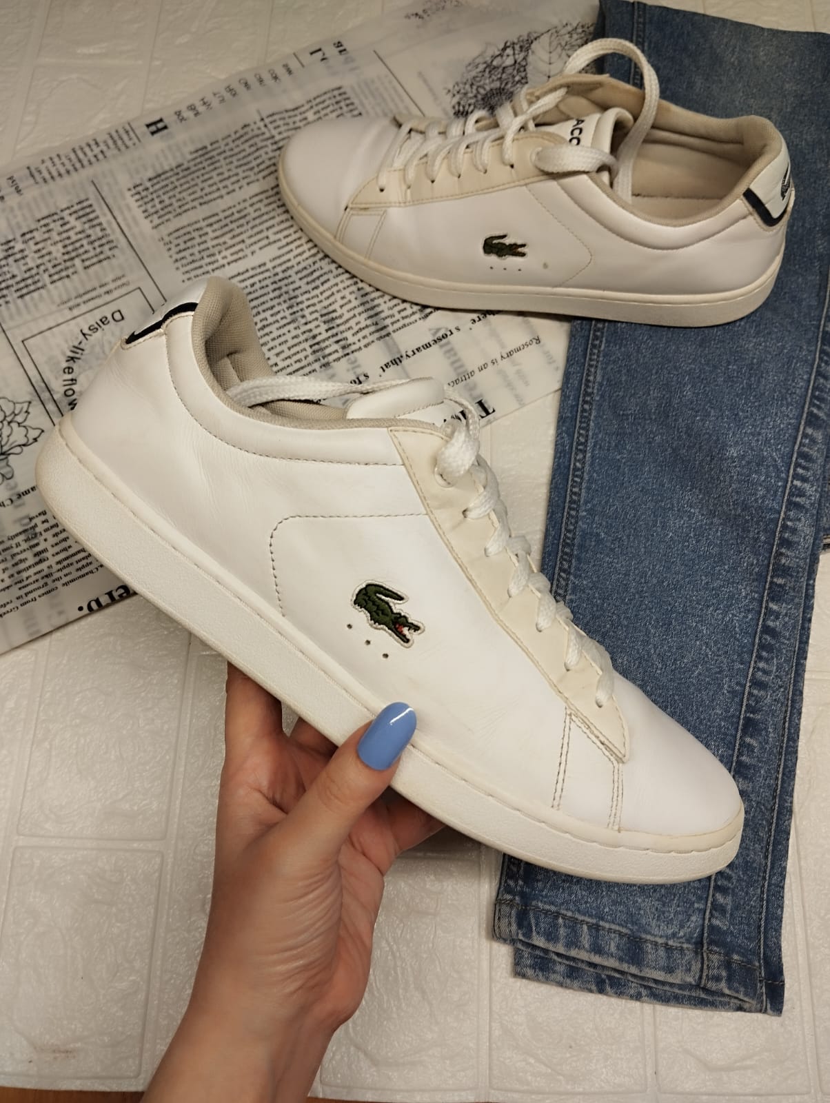 white crocodile sneakers