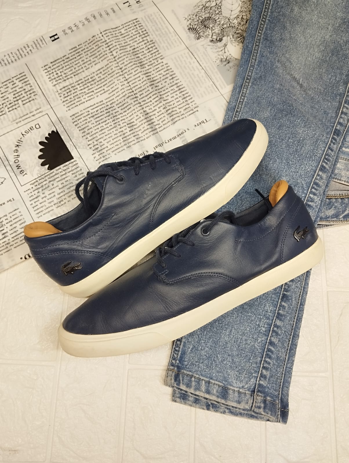 blue crocodile sneakers