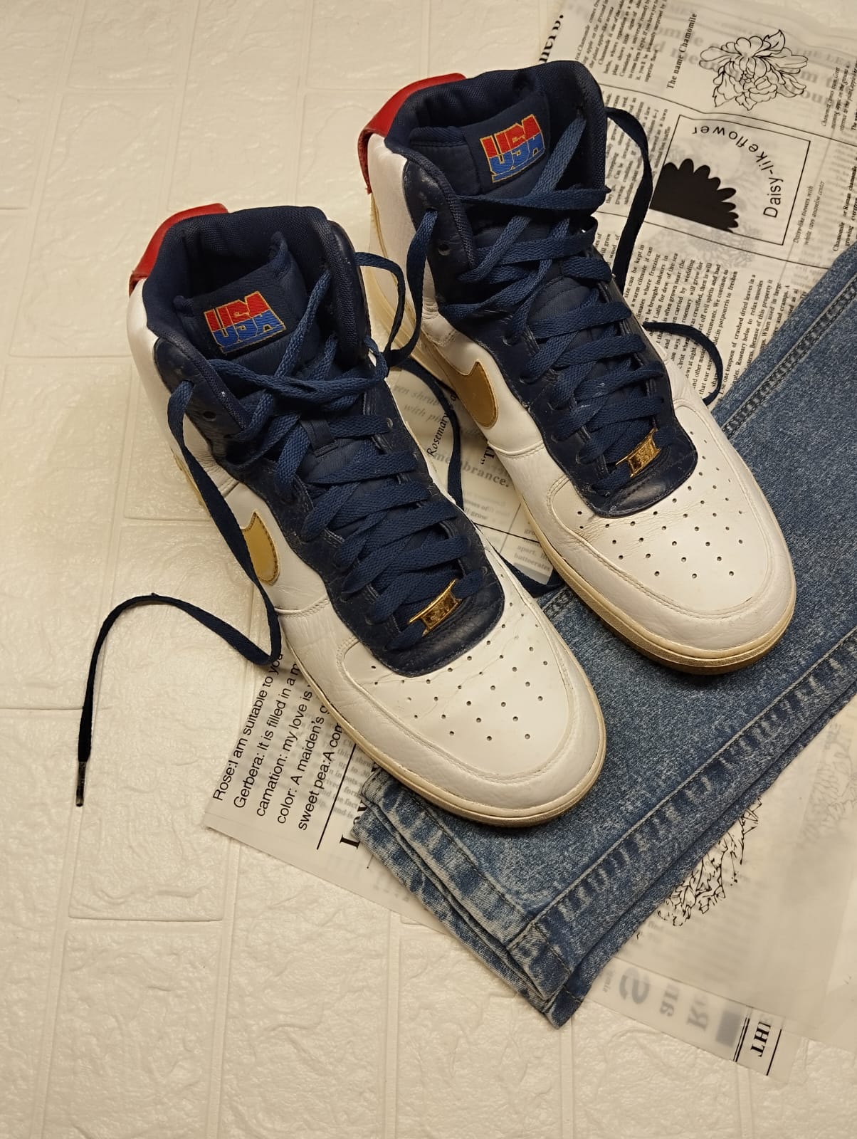 Nike Air Force 1 Premium High USA Olympic