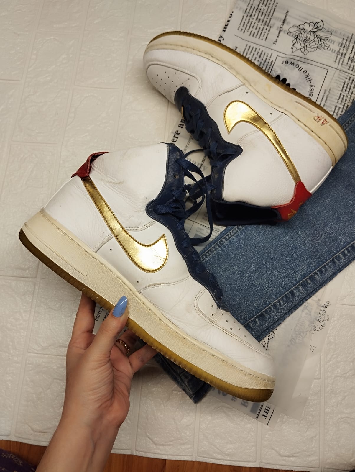 Nike Air Force 1 Premium High USA Olympic