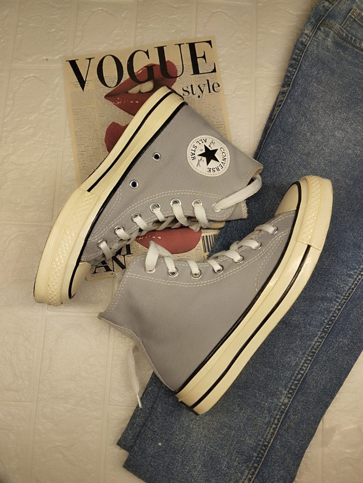 Diamond blue high rise taylor chuck