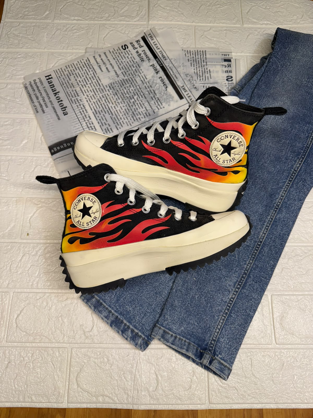 Flame high rise chunky