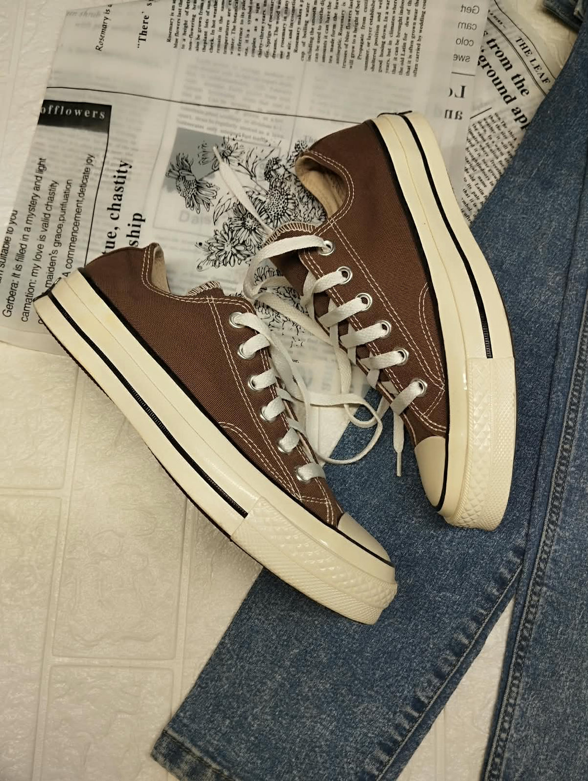 Brown Low Rise Tylor Chuck 70