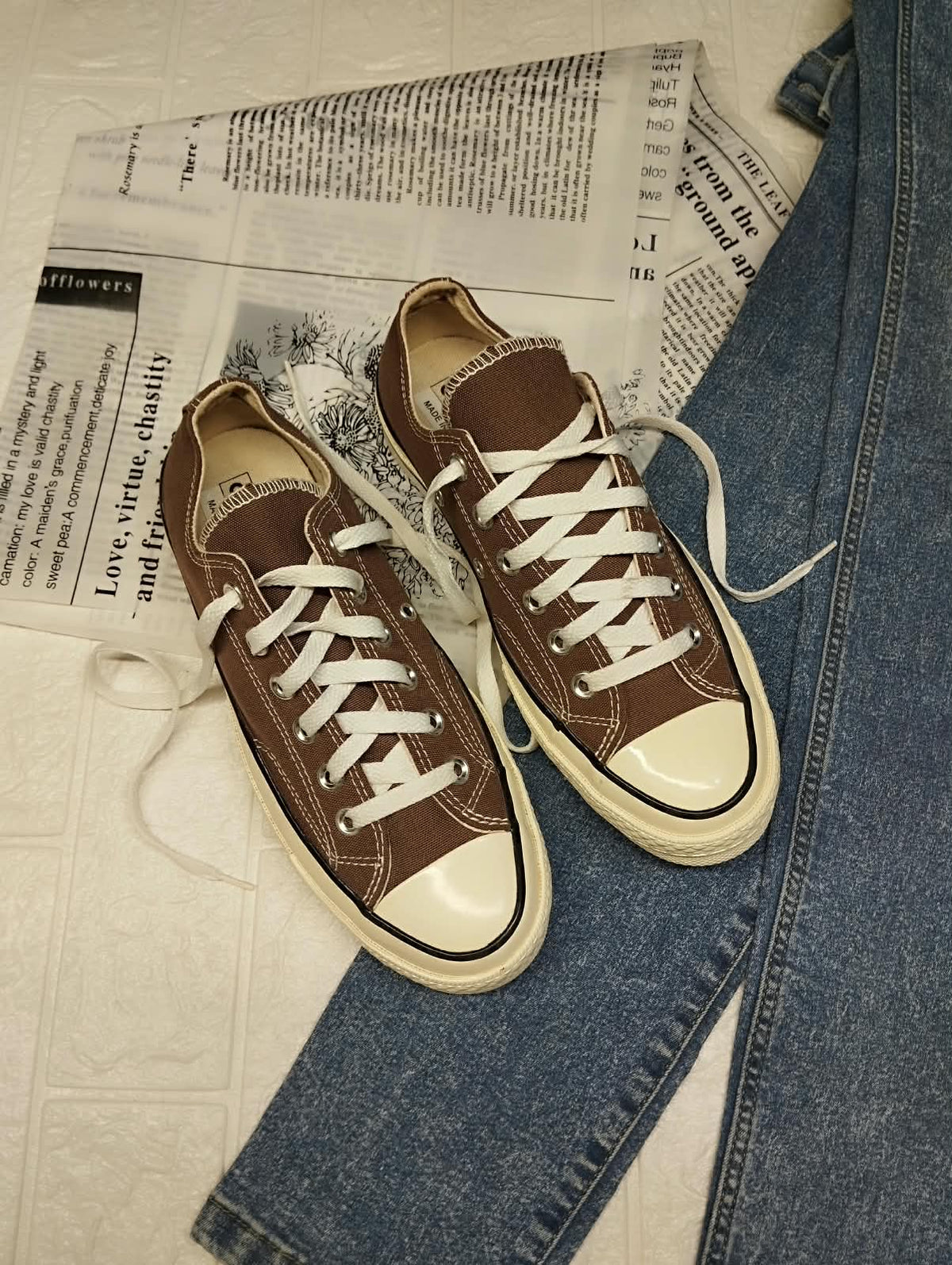 Brown Low Rise Tylor Chuck 70