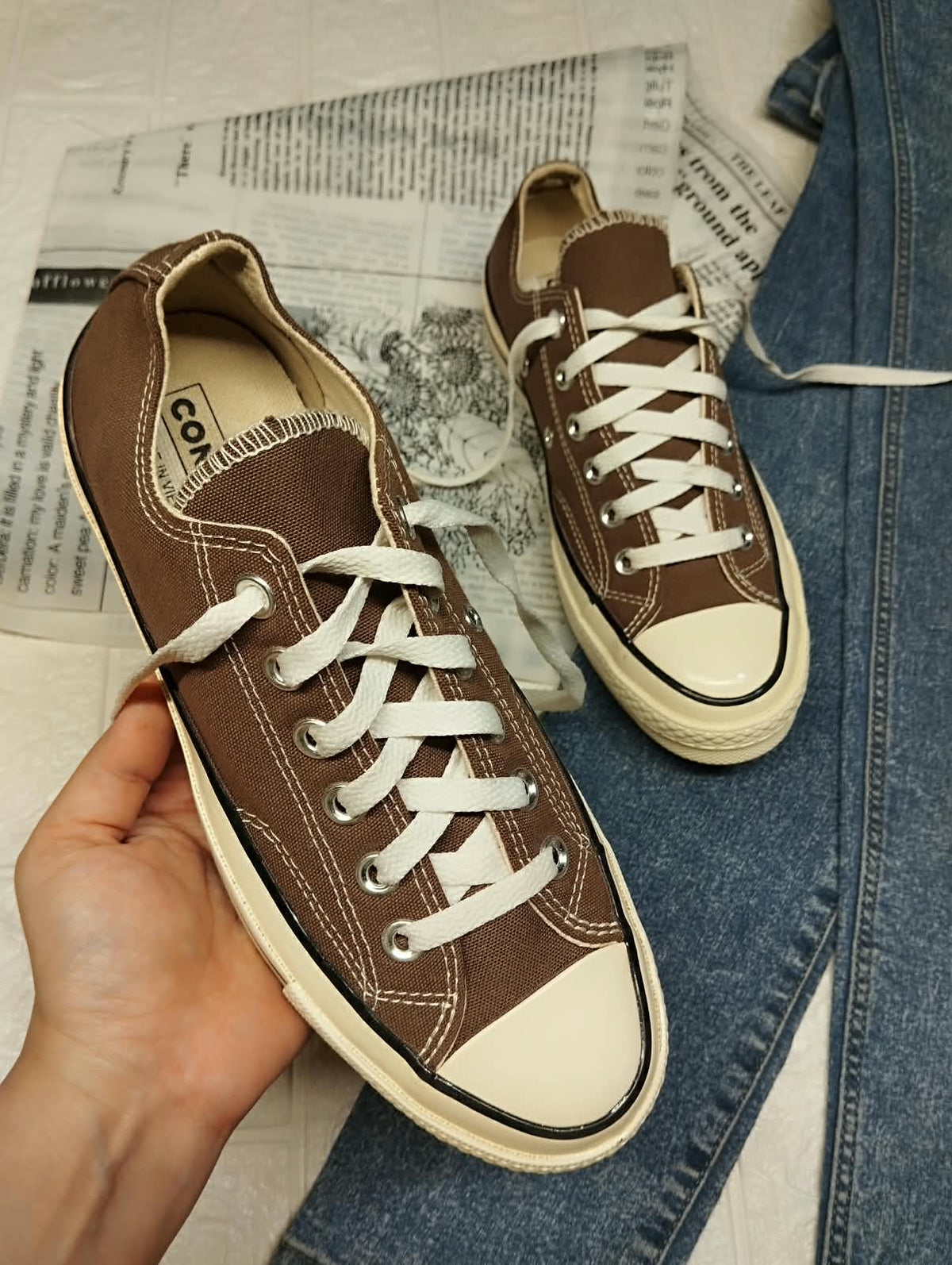 Brown Low Rise Tylor Chuck 70