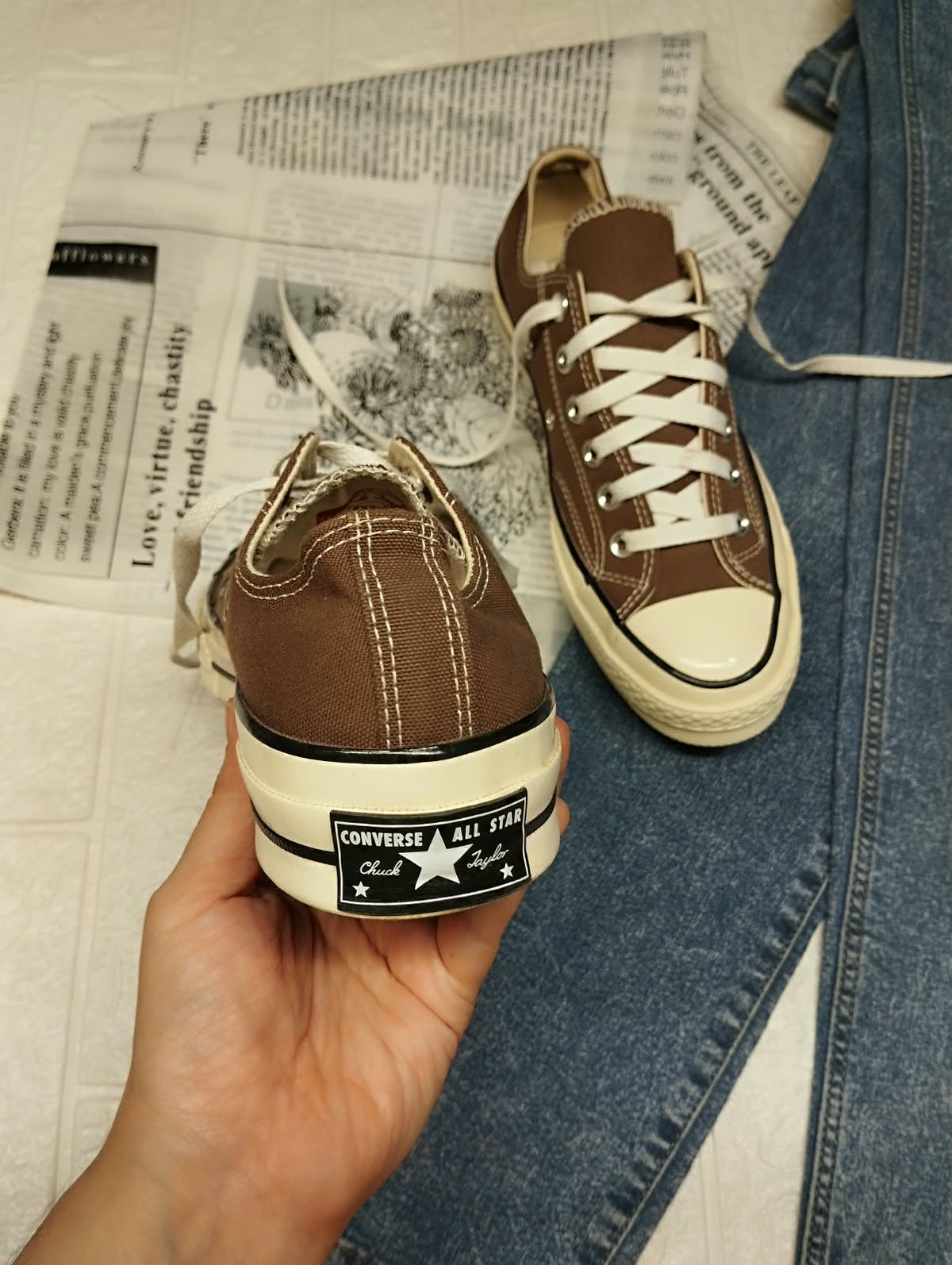 Brown Low Rise Tylor Chuck 70