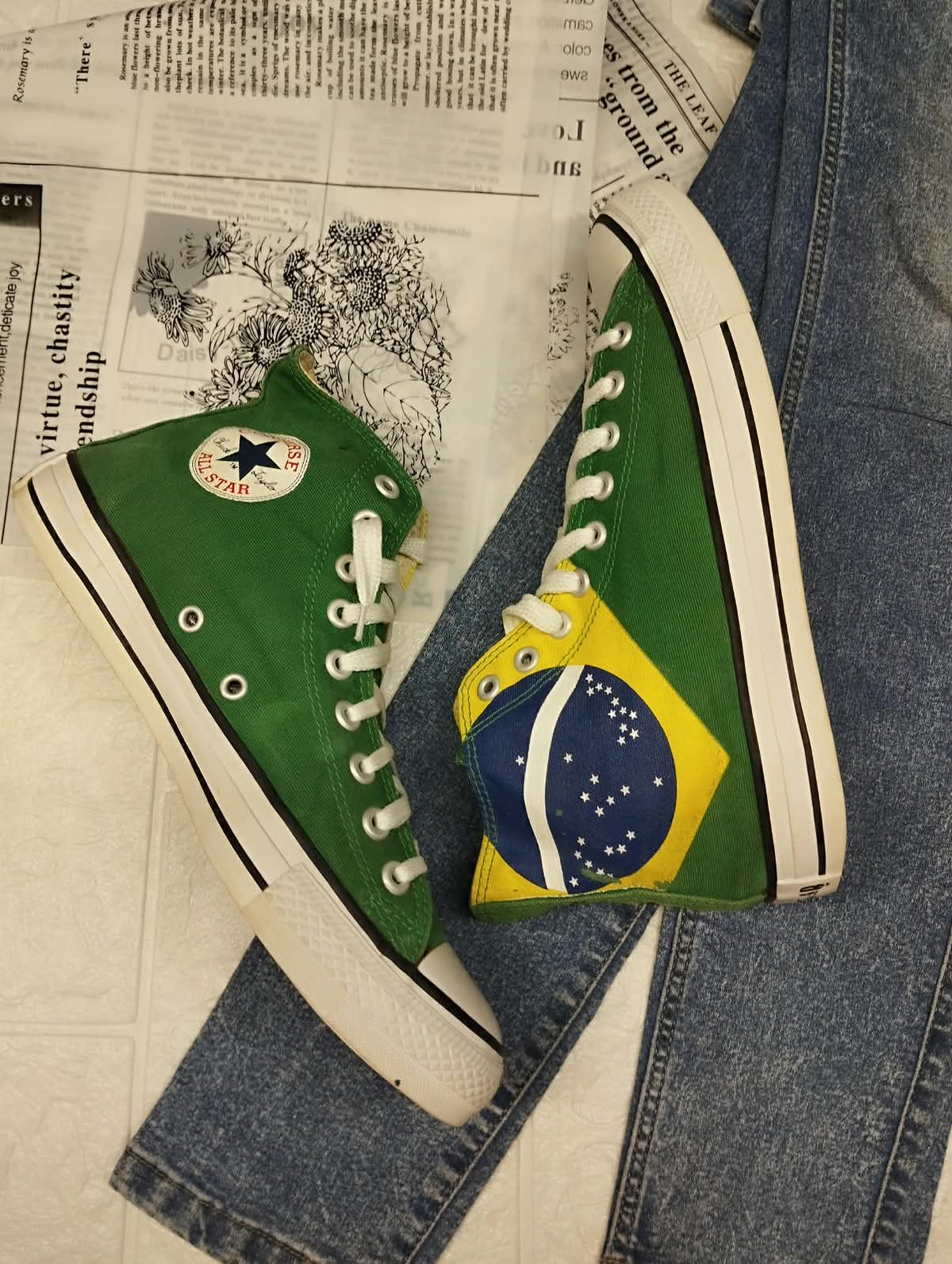 Brazil High top Converse