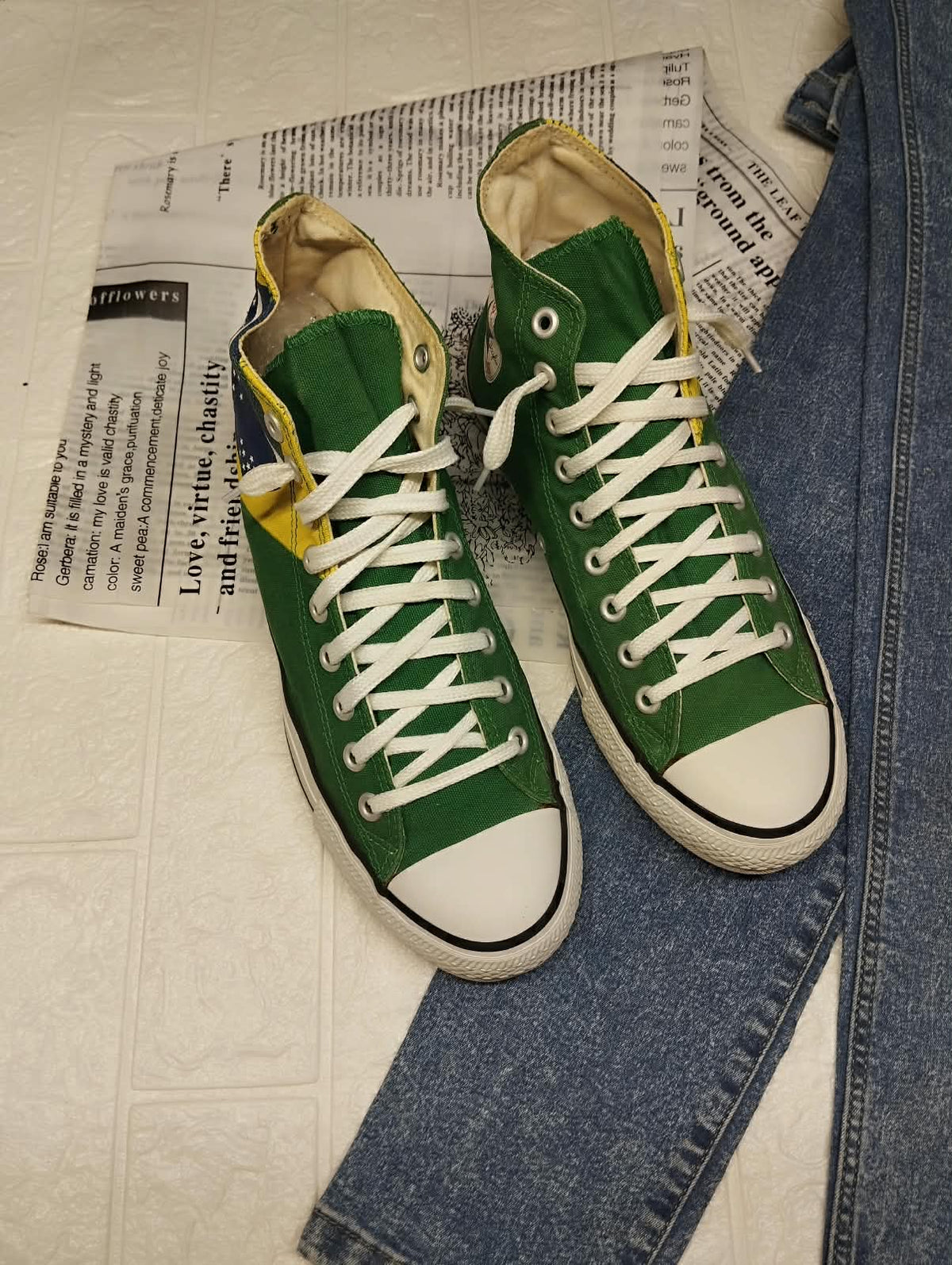 Brazil High top Converse