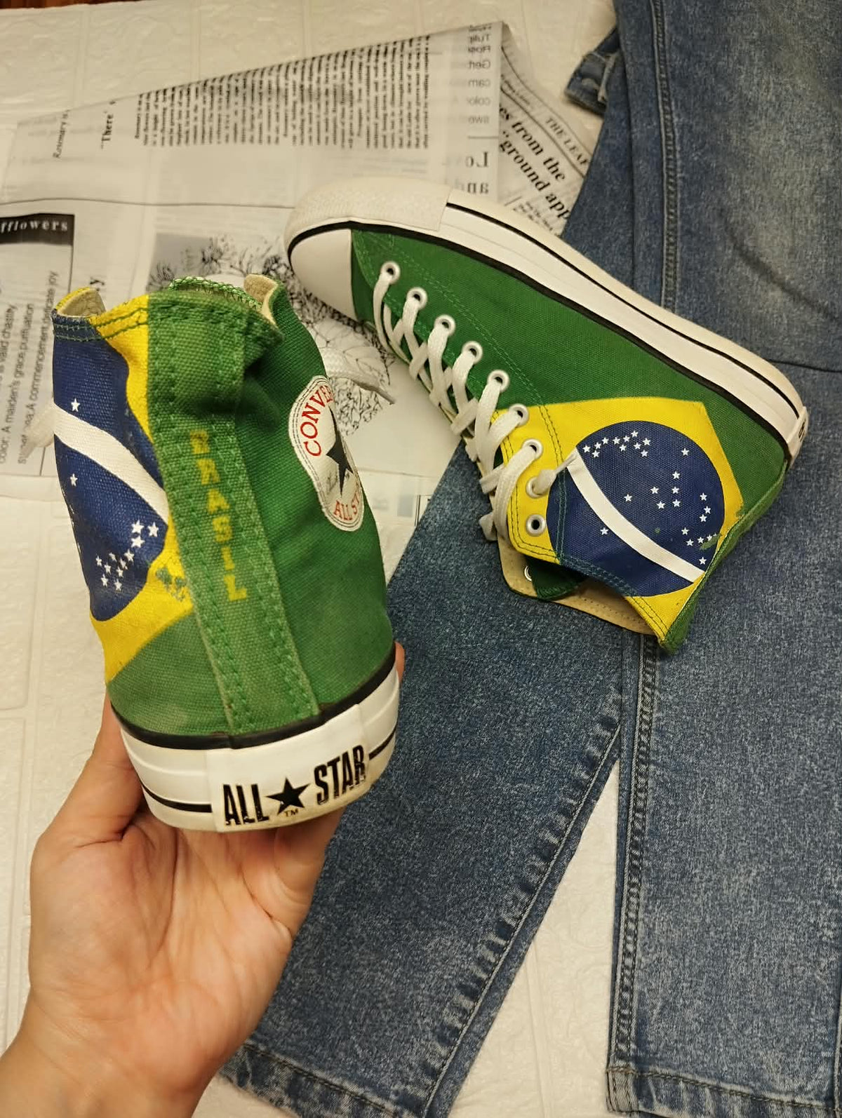 Brazil High top Converse