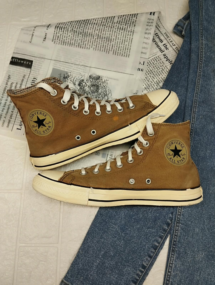 Versatile Brown High Rise Converse