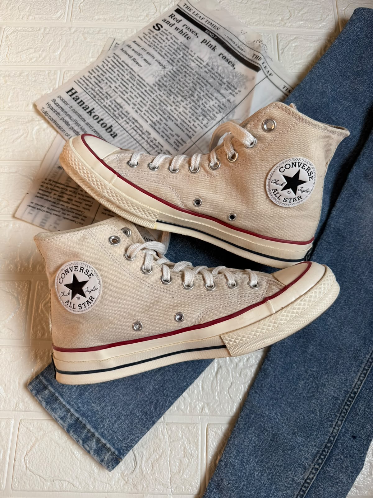 White High Rise Tylor chuck 70