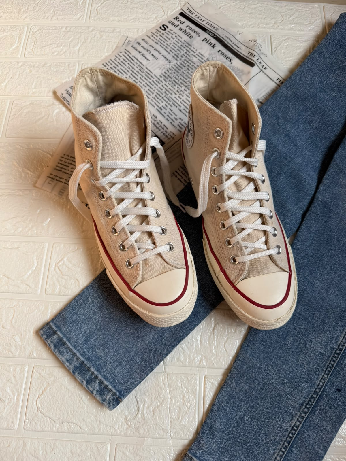 White High Rise Tylor chuck 70